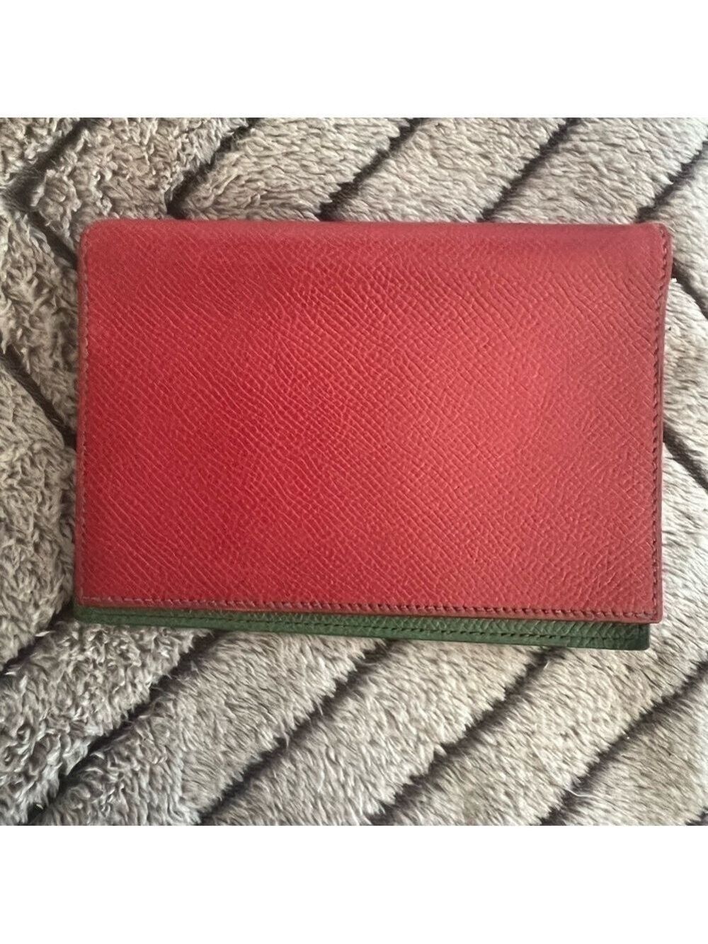 HERMES TWO-TONE LEATHER GLOBETROTTER AGENDA - Picture 2 of 9